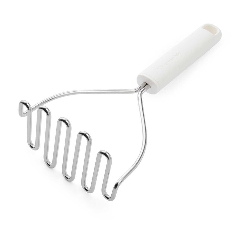 KitchenAid Classic Masher Porcelain White image number 2